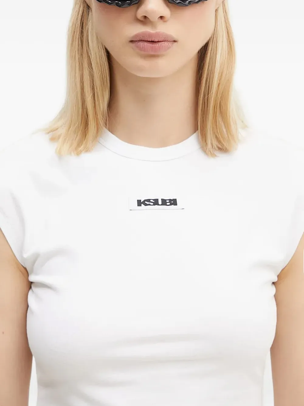 Ksubi Staple T-shirt met logo Wit