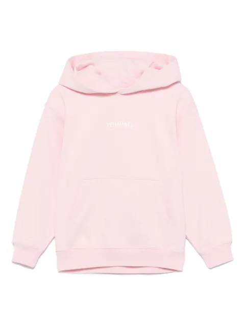 Vetements Kids logo-print hoodie
