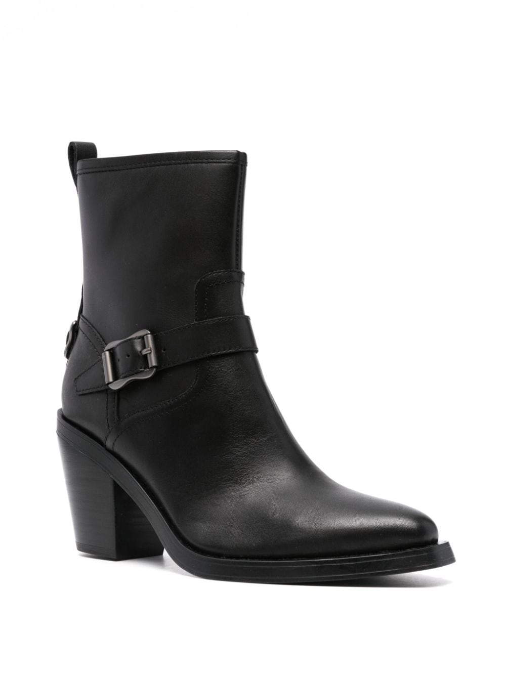 Ash 85mm Joy boots Black