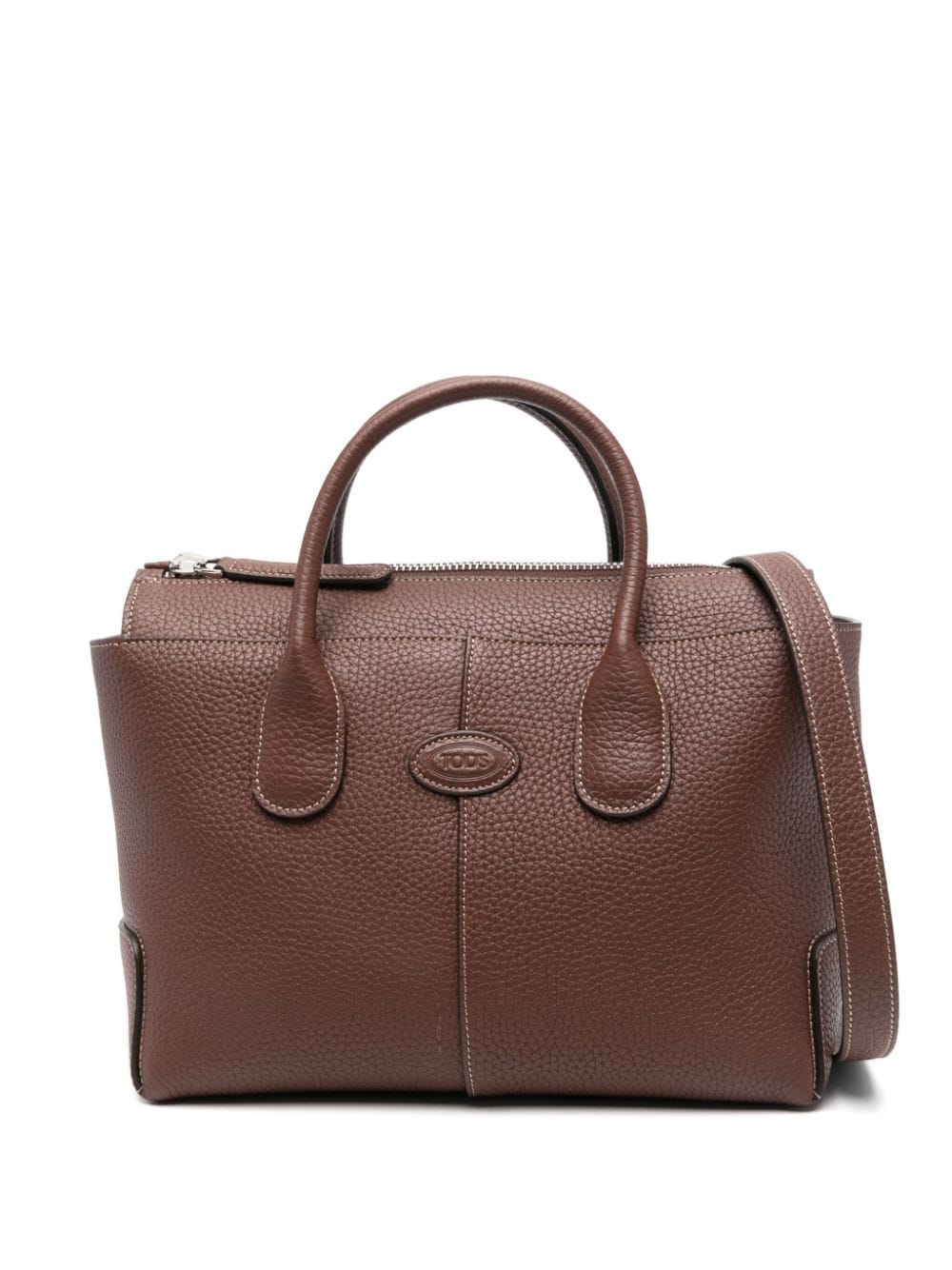 Shop Tod's Small Di Tote Bag In Brown