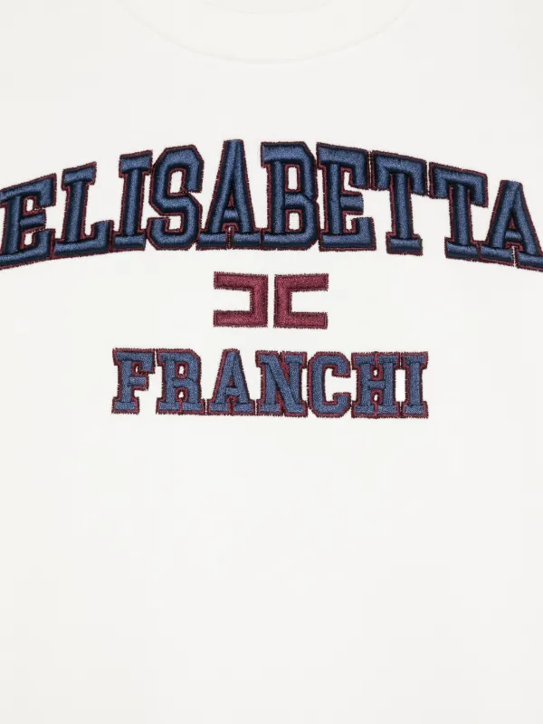 T shirt elisabetta franchi 2018 on sale