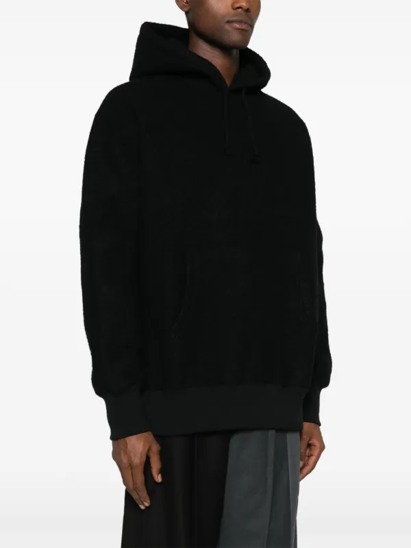 パーカー・フーディ Junya Watanabe Relaxed-Fit Cotton Sweatshirt Junya Watanabe MAN Stripe Pattern Hoodie | Blue | FARFETCH