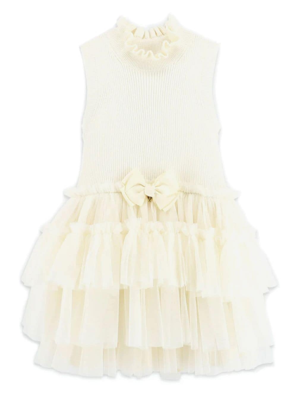 Angel's Face Kids' Eunice Knitted Dress In White