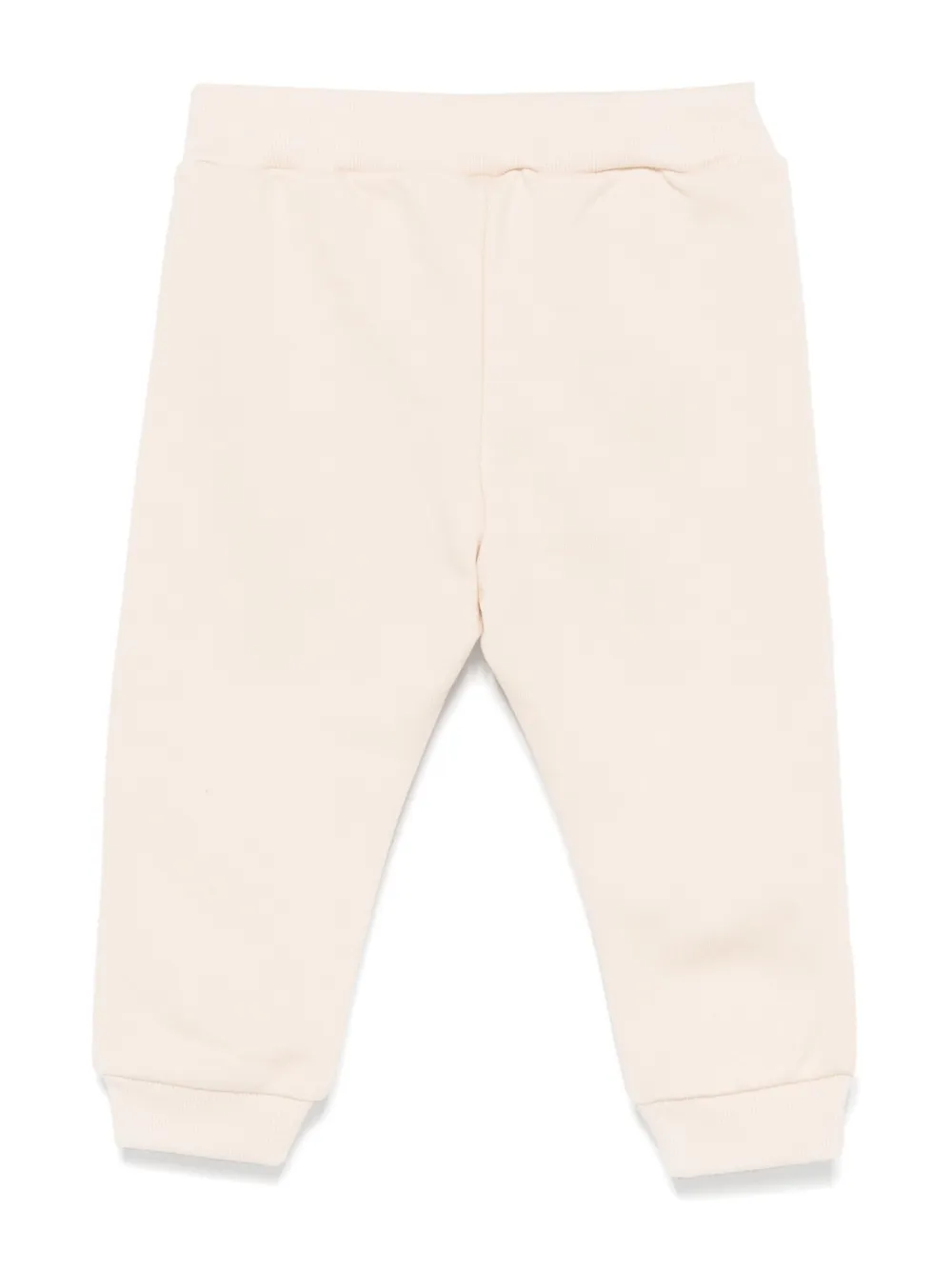 Fendi Kids Katoenen trainingsbroek Beige