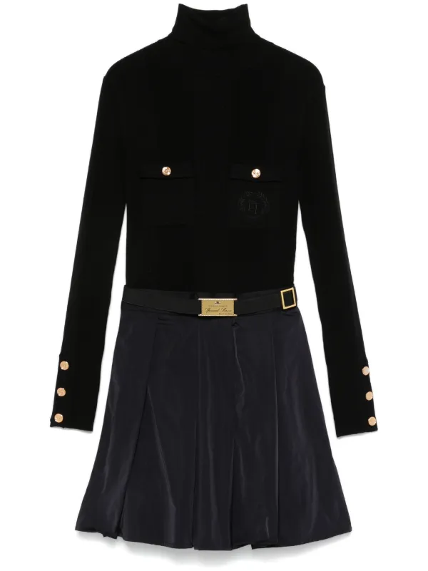 ワンピース ELISABETTA FRANCHI Women Mid Skirts AM65S51E2 110 232282 Bla ワンピース ELISABETTA FRANCHI Women Mid Skirts AM65S51E2 110