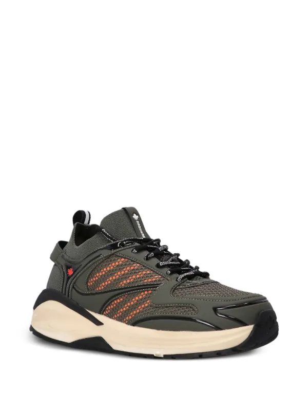 【送料&関税込】Dsquared2 Two-tone Dash Sneakers Dash Sneakers