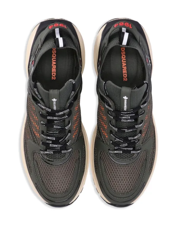 DSQUARED2 Dash Sneakers | Green | FARFETCH ID