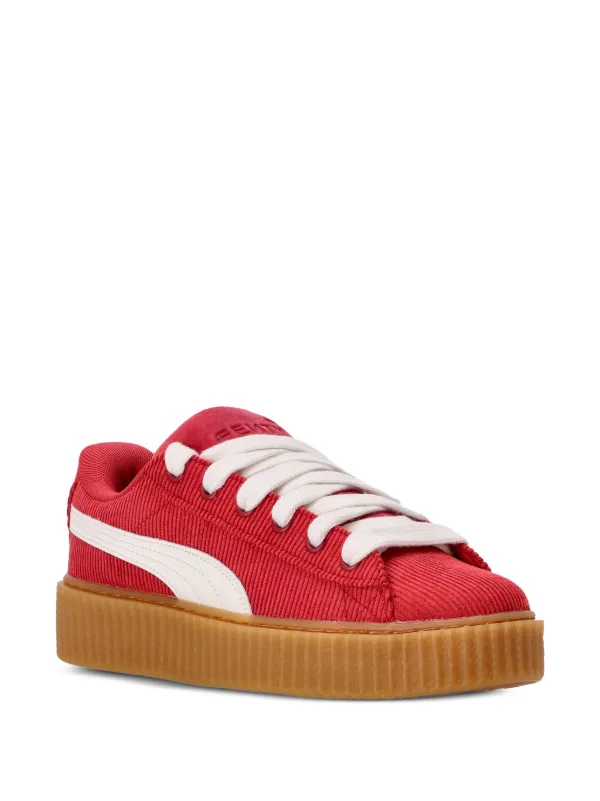 Fenty X Puma Fenty x Puma Creeper Phatty Trainers Red FARFETCH