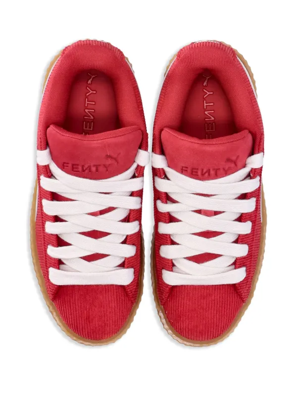 Fenty X Puma Fenty x Puma Creeper Phatty Trainers Red FARFETCH IE