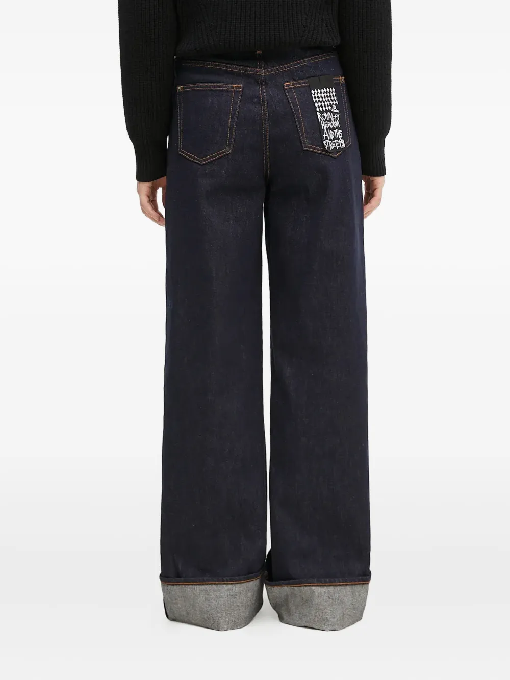 Ksubi Strider Cuff Original Cuffed Jeans In Black