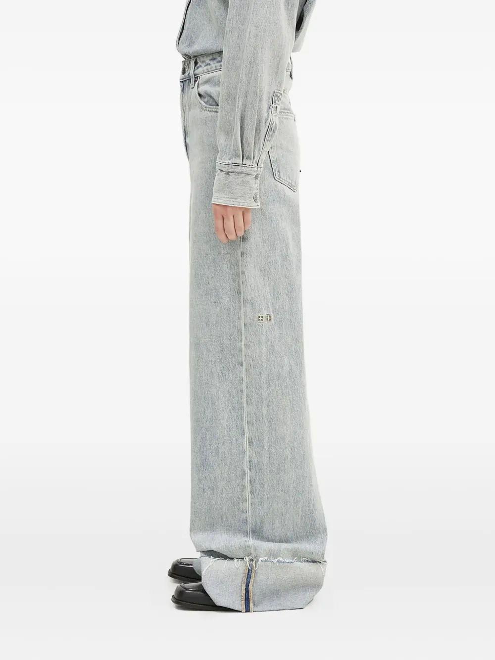 Ksubi Strider Worn Cuffed jeans | Wide-Leg Jeans | Image 2