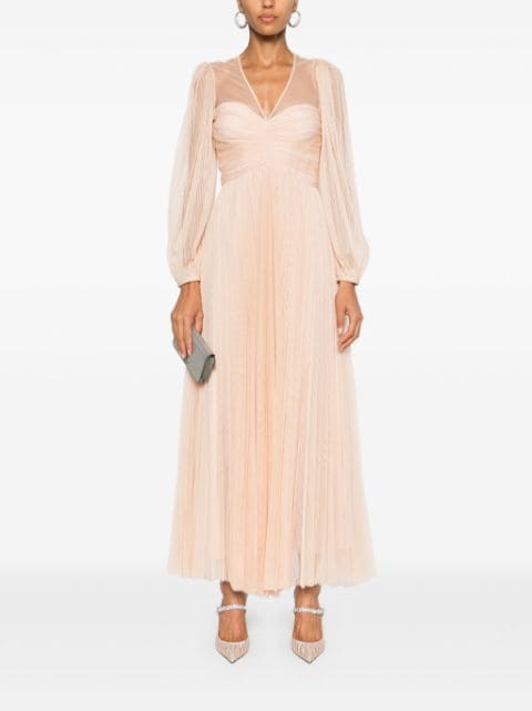 tulle maxi dress