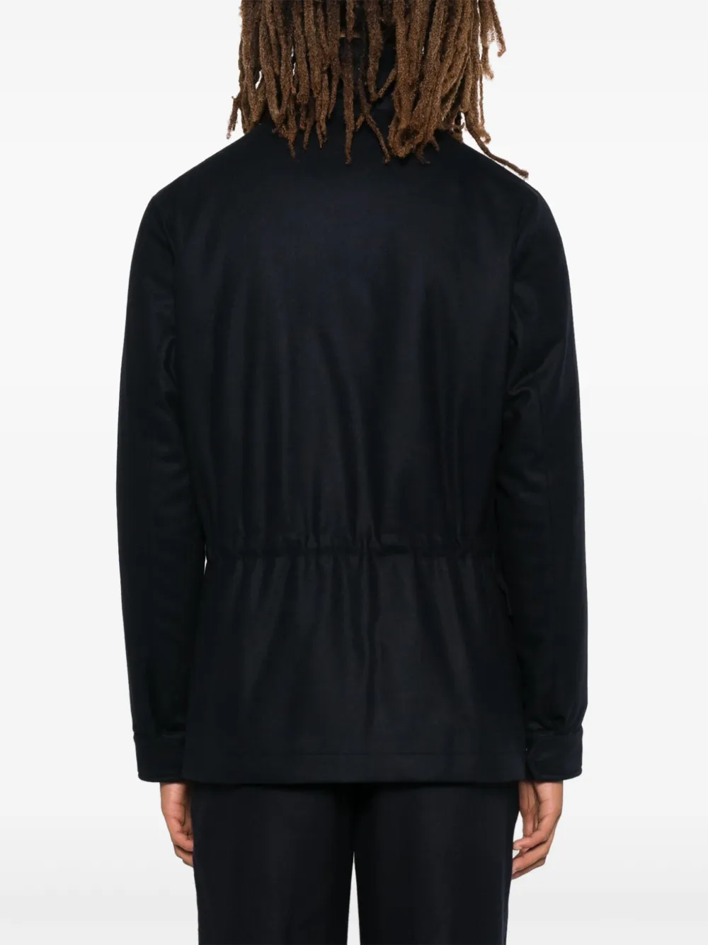 Boglioli Getailleerd legerjack Blauw