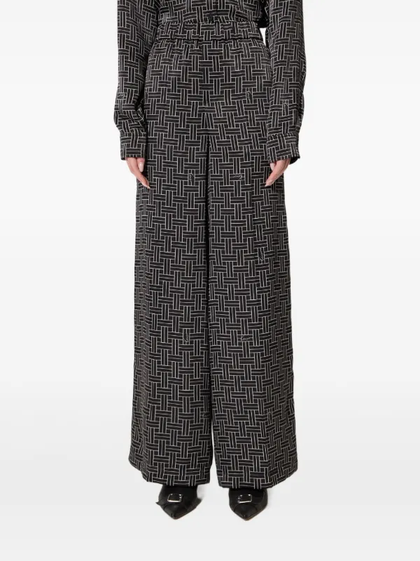 パンツ Kenzo Geometric Print Trousers Pants Kenzo Kenzo Geometric Print Trousers Pants - Runway Catalog