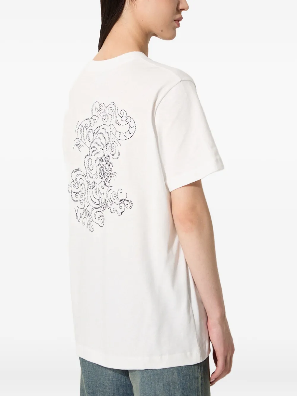 Kenzo Tiger Embroidery T-shirt