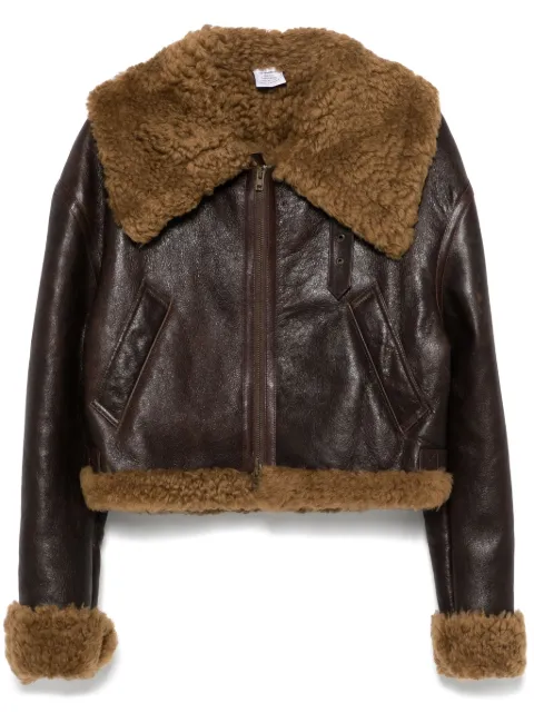 VETEMENTS leather jacket