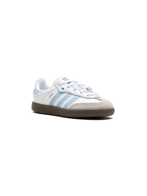 Adidas Kids Samba OG Cloud White Clear Sky Blue Sneakers White FARFETCH UK