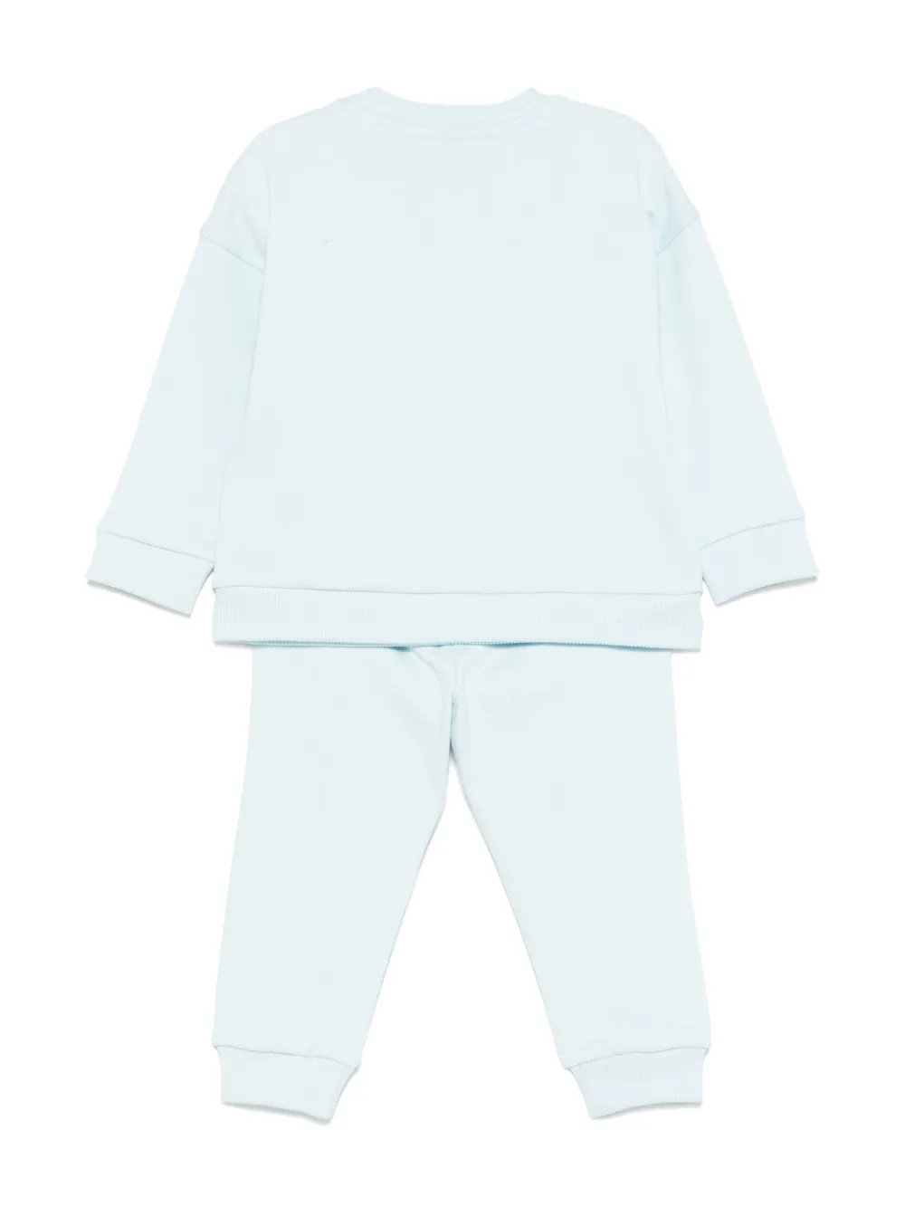 Moschino Kids Trainingspak met teddybeerprint - Blauw