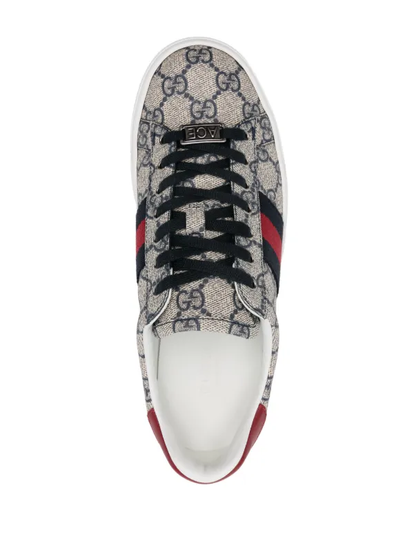 Gucci Ace Sneakers Neutrals FARFETCH IL