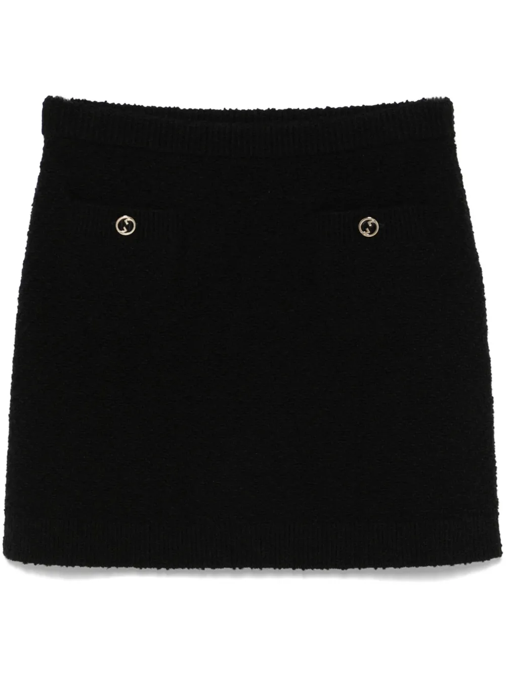 Gucci Bouclé mini-rok Zwart
