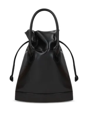 【COMME des GARCONS】フェイクレザー ミニ バケットバッグ Comme des Garçons Comme des Garçons ウィメンズ バッグ通販