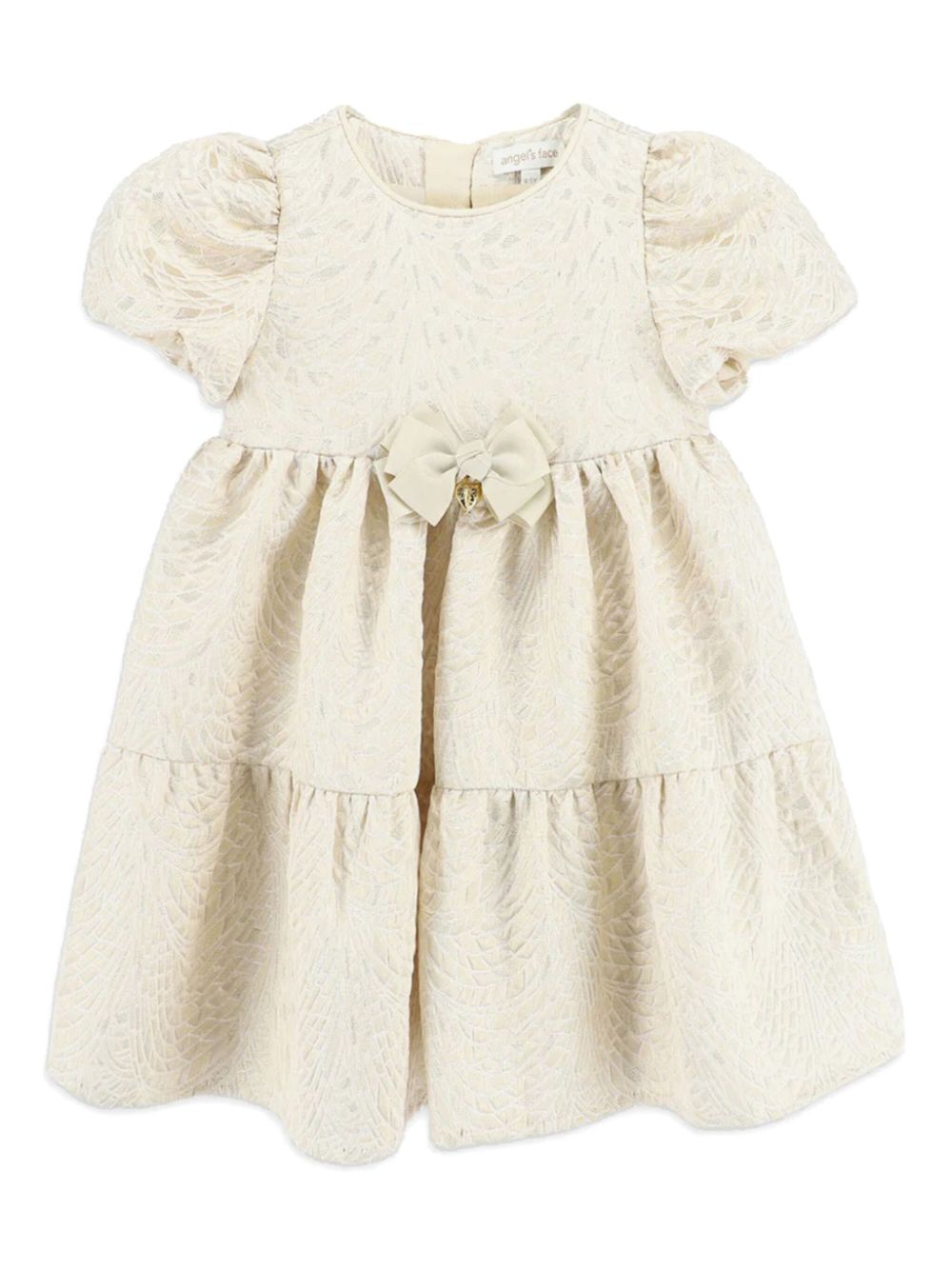 ANGEL'S FACE KIDS bow dress - Gold