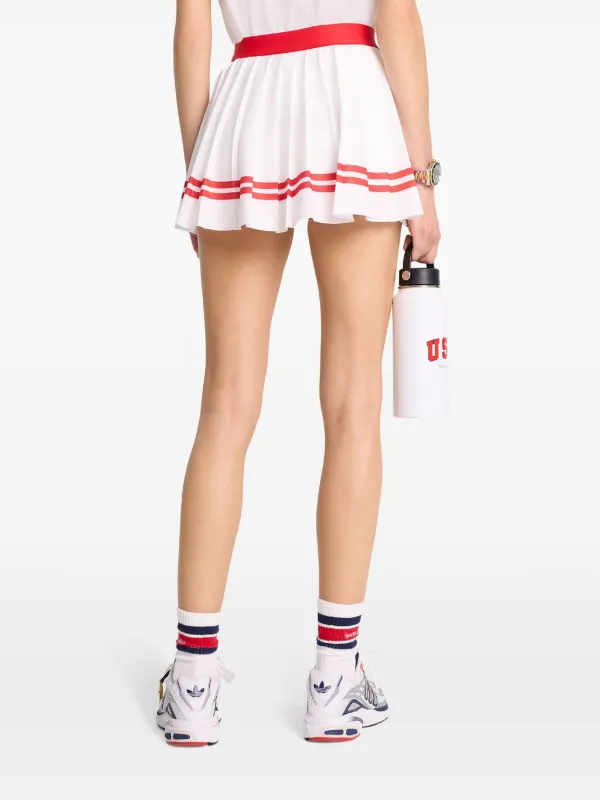 Sporty & Rich Serif Pleated Skirts | White | FARFETCH RO