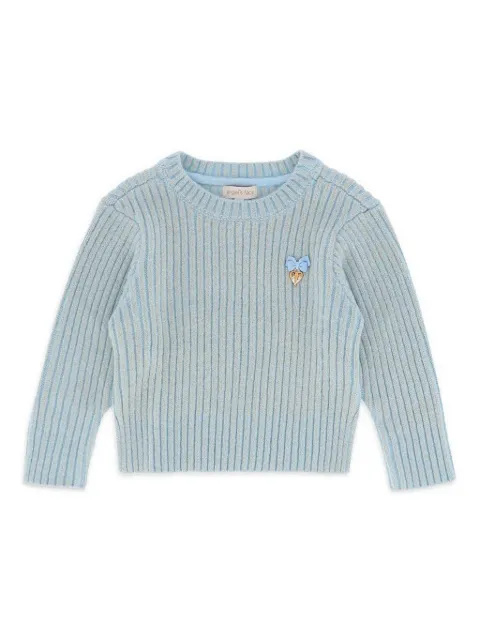 ANGEL'S FACE KIDS bow-detailing knitted jumper