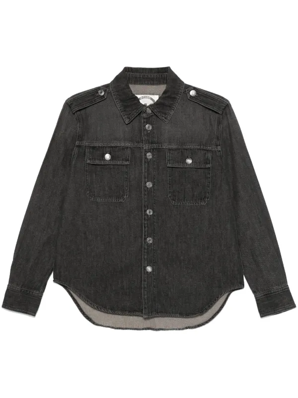Michael kors denim shirt discount