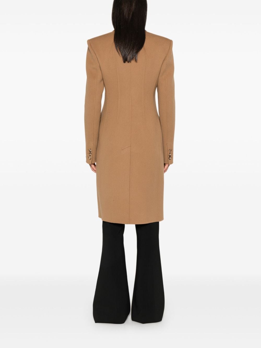 Shop Sportmax Morgana Coat In Neutrals