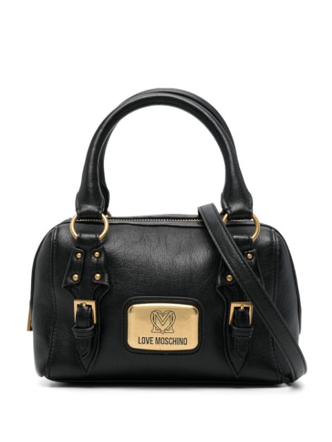 Love Moschino logo-plaque tote bag Women