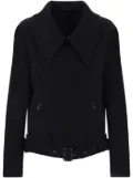 Y's brushed-finish jacket - Black
