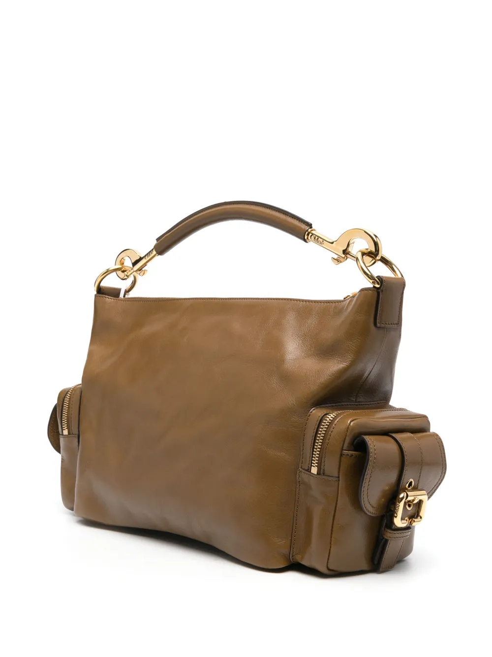 Chloé Camera Tote Bag In Brown