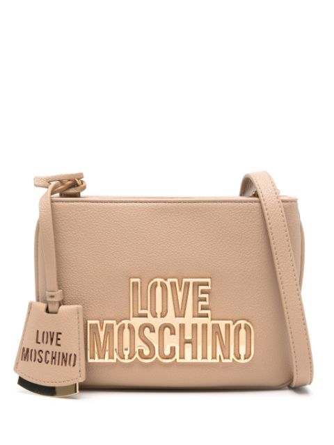 Love Moschino logo lettering crossbody bag Women