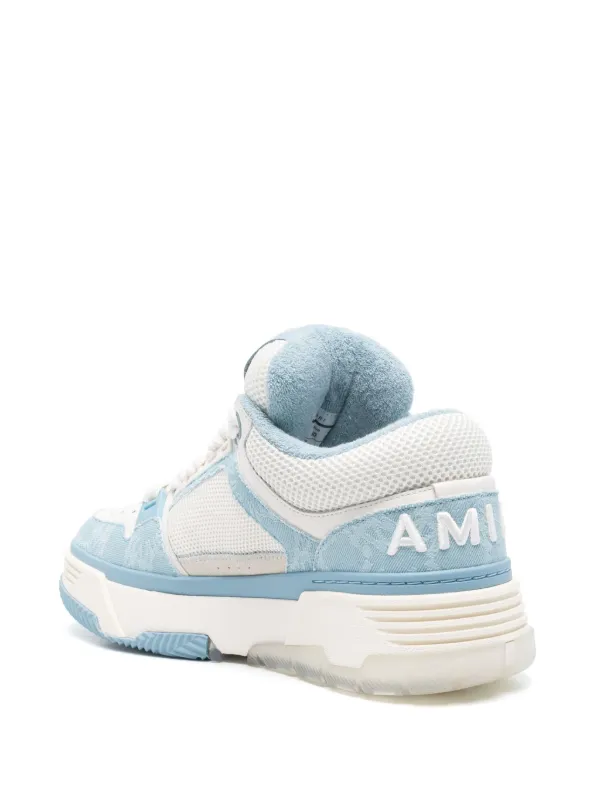 スニーカー Amiri MA-1 Sneakers Amiri Men's MA-1 Leather & Mesh Low-Top Sneakers | Neiman Marcus