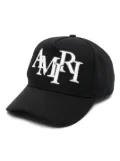 AMIRI Staggered-logo cap - Black