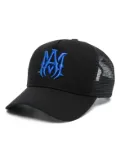 AMIRI logo-embroidered trucker cap - Black