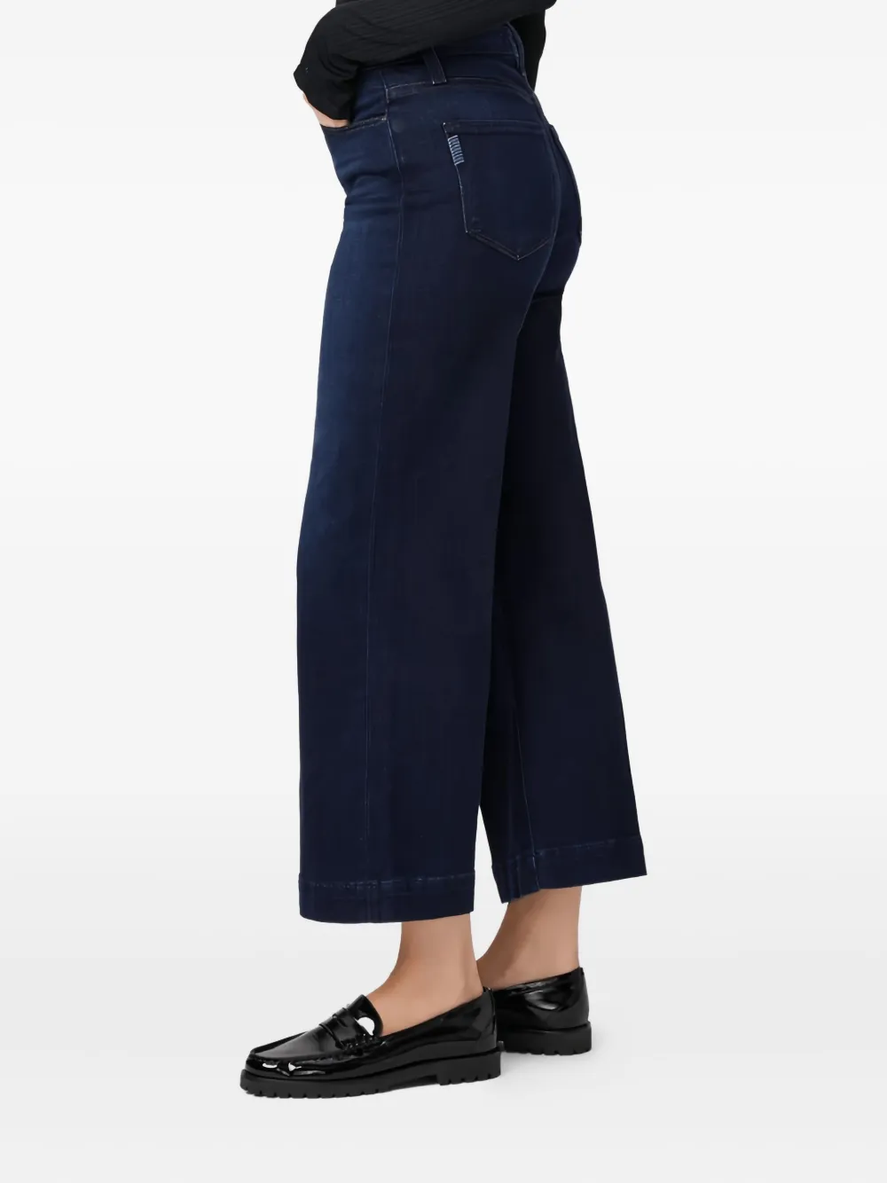 PAIGE logo-patch jeans | Blue | Image 1
