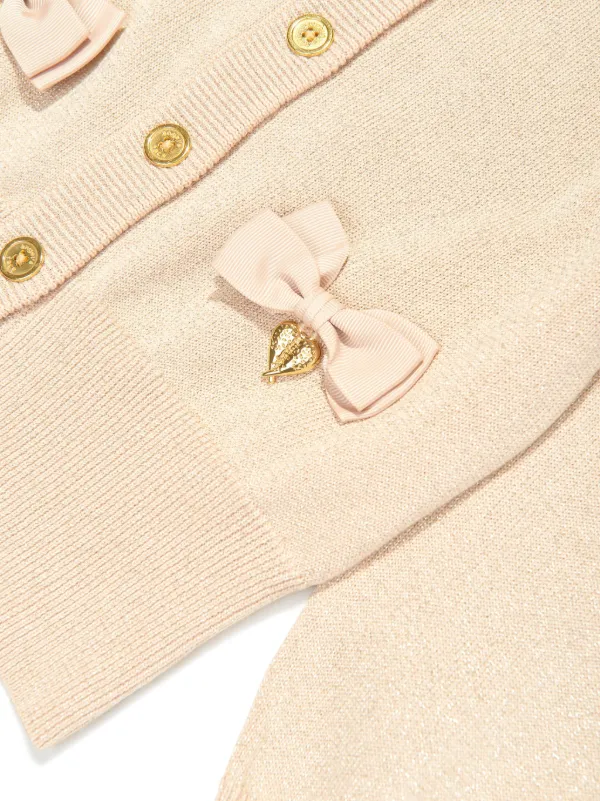 Kids gold cardigan shop