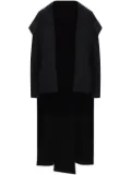 Yohji Yamamoto open-front coat - Black