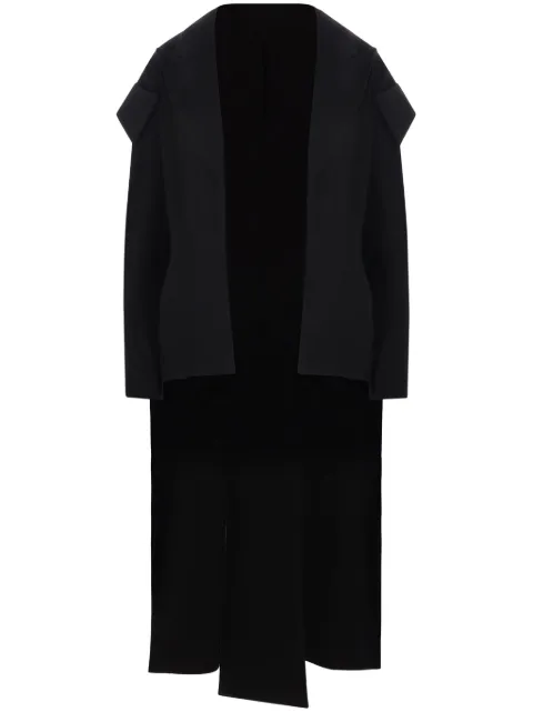 Yohji Yamamoto open-front coat