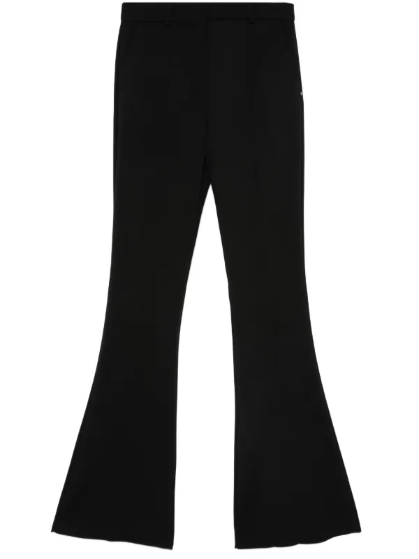 【送料&関税込】SportMax Black Polyester Marche Pant 25542263_55668001_600.jpg