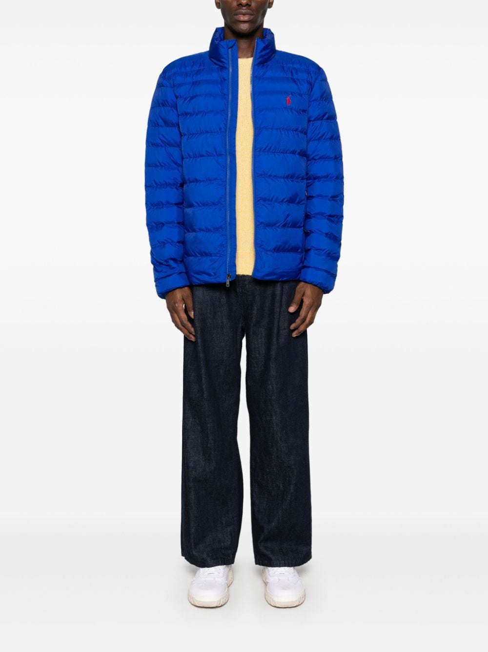 Shop Polo Ralph Lauren The Colden Jacket In Blue