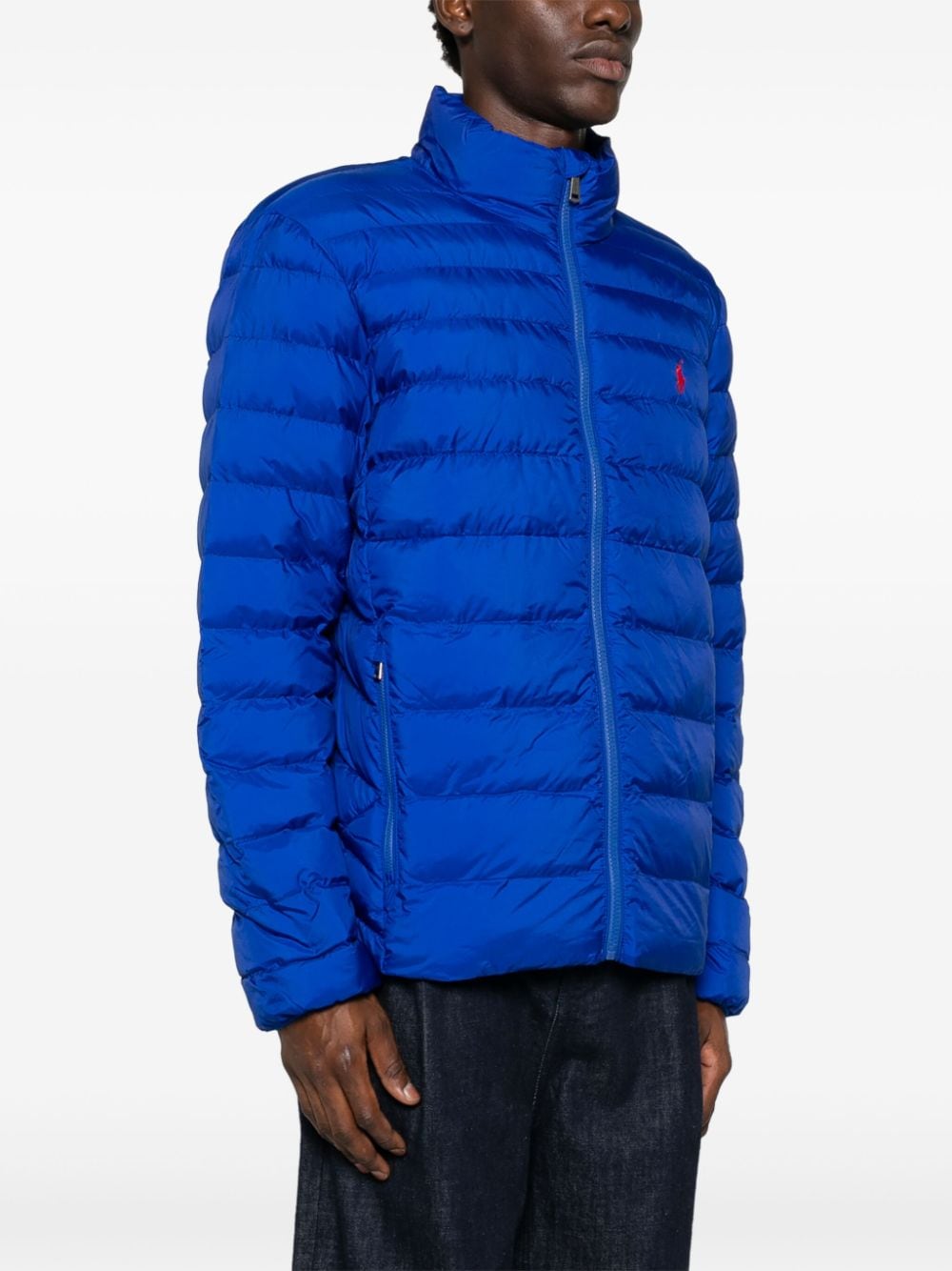 Shop Polo Ralph Lauren The Colden Jacket In Blue