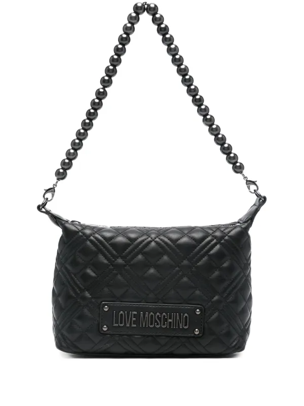 Love Moschino Smart Daily Shoulder Bag Black FARFETCH IE