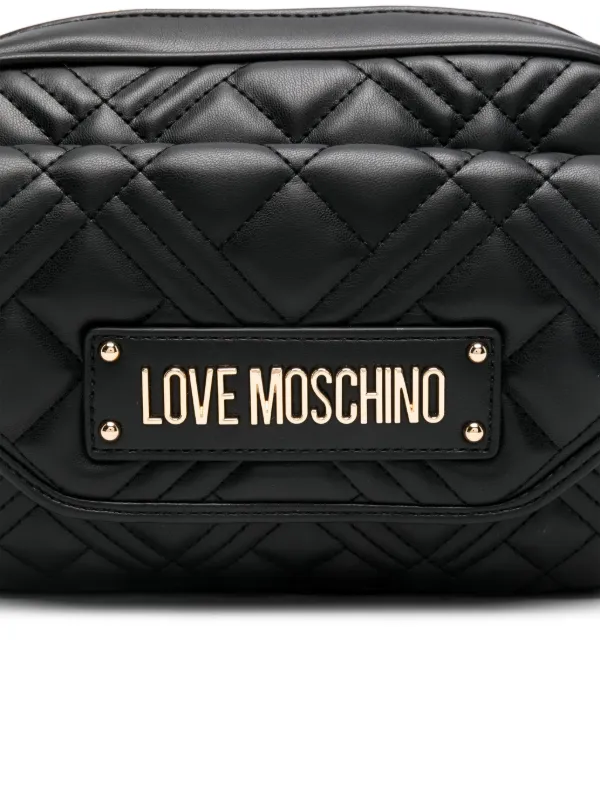 Love moschino quilted camera bag sale