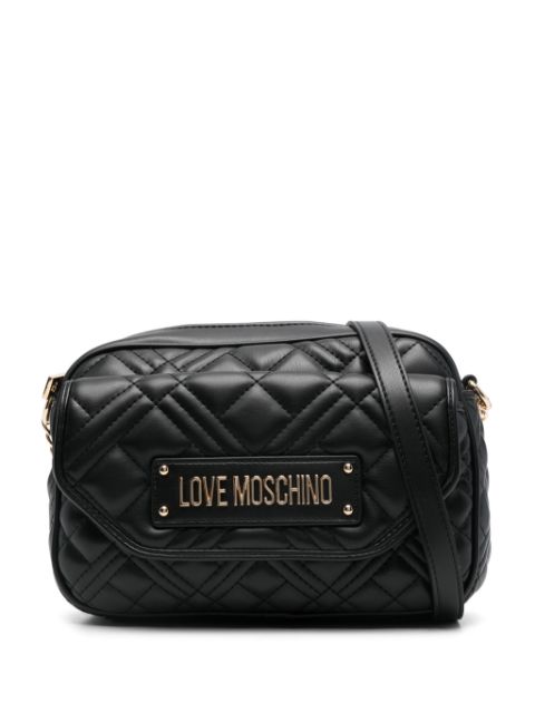 Love Moschino diamond-quilted cross body bag Women