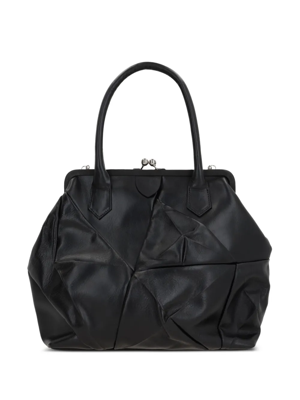 Y's large 3D tote bag - Black