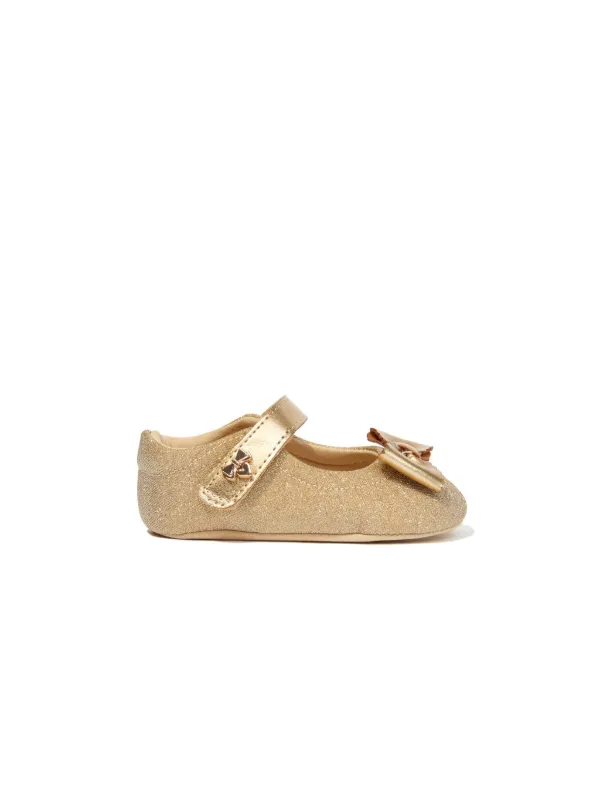 ANGEL'S FACE KIDS bow-detailing Ballerina Shoes Gold FARFETCH PH