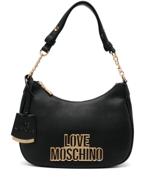 Love Moschino logo-lettering shoulder bag WOMEN